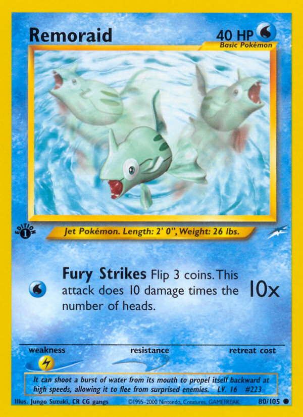 Remoraid — illustrated card
