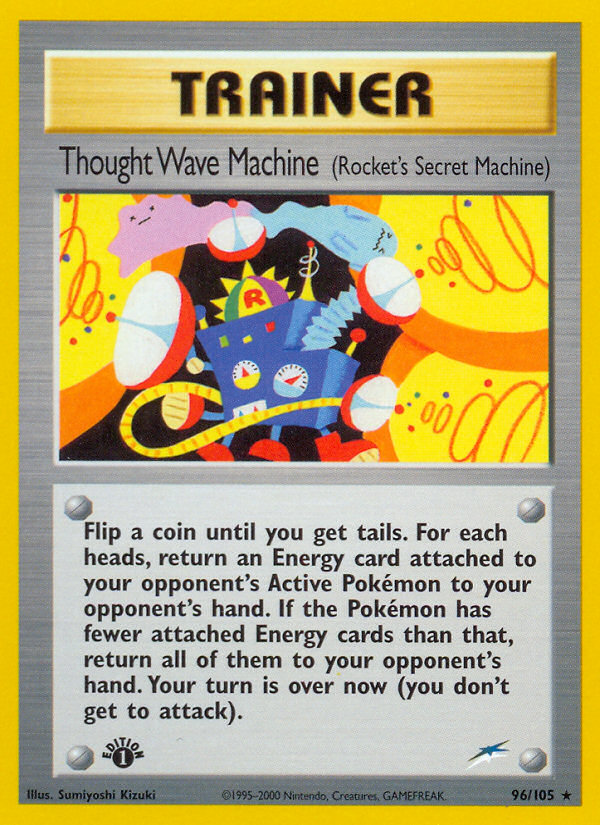 Thought Wave Machine — illustrated card