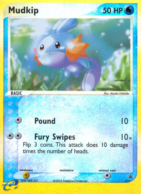 Mudkip — illustrated card