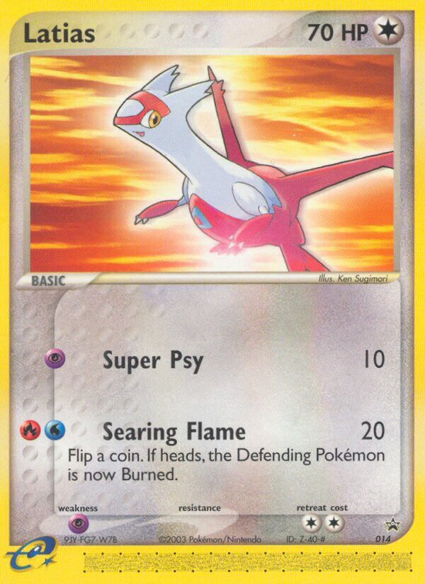 Latias — illustrated card