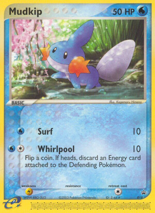Mudkip — illustrated card