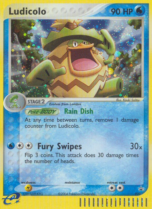 Ludicolo — illustrated card