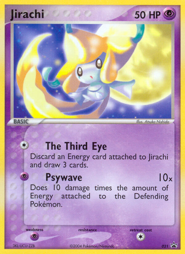 Jirachi — illustrated card