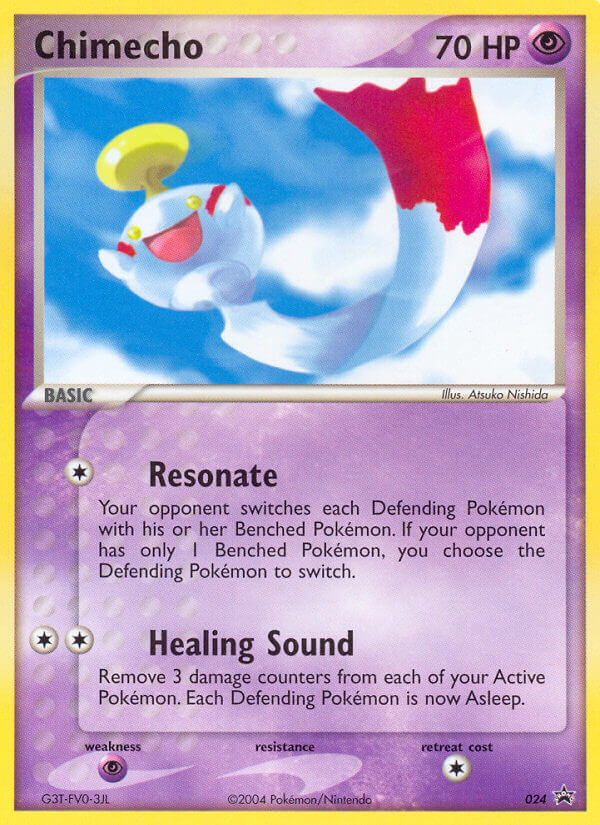 Chimecho — illustrated card