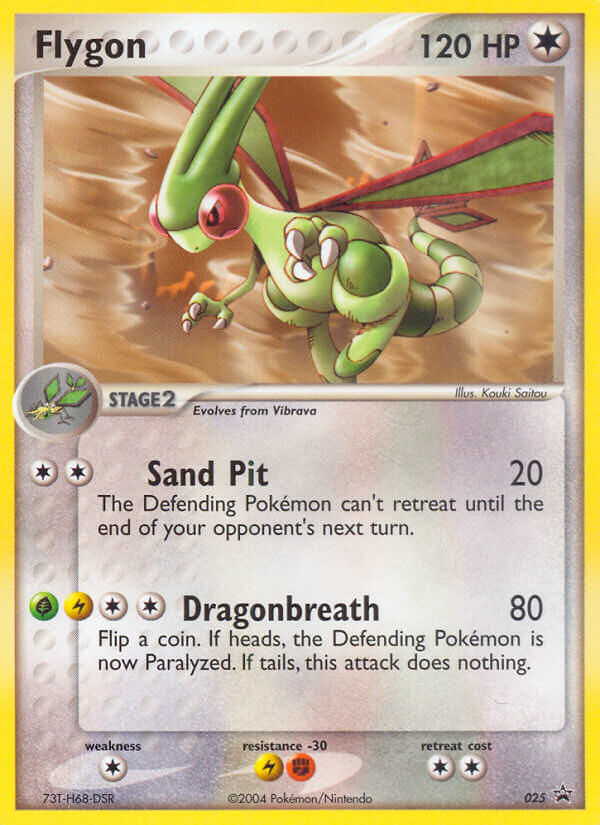 Flygon — illustrated card