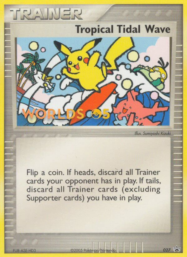 Tropical Tidal Wave — illustrated card