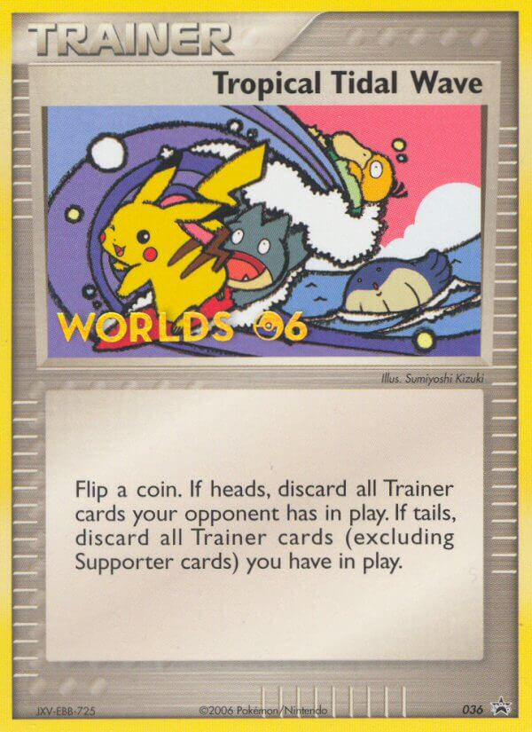 Tropical Tidal Wave — illustrated card