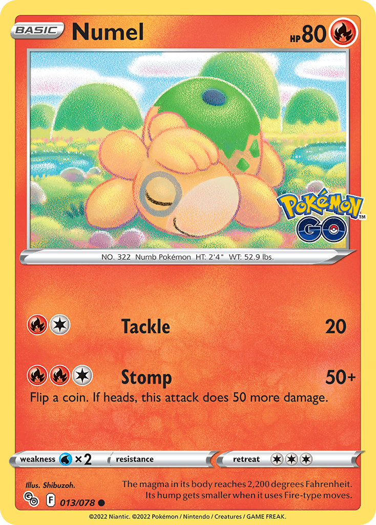 Numel — illustrated card