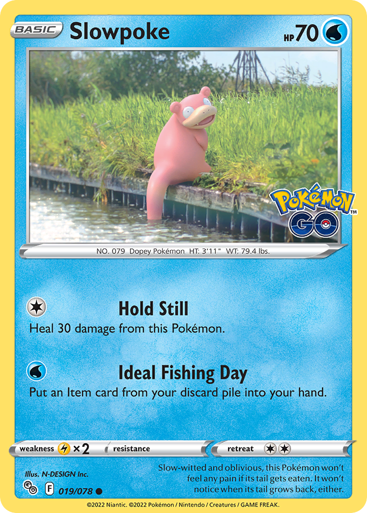 Slowpoke — illustrated card