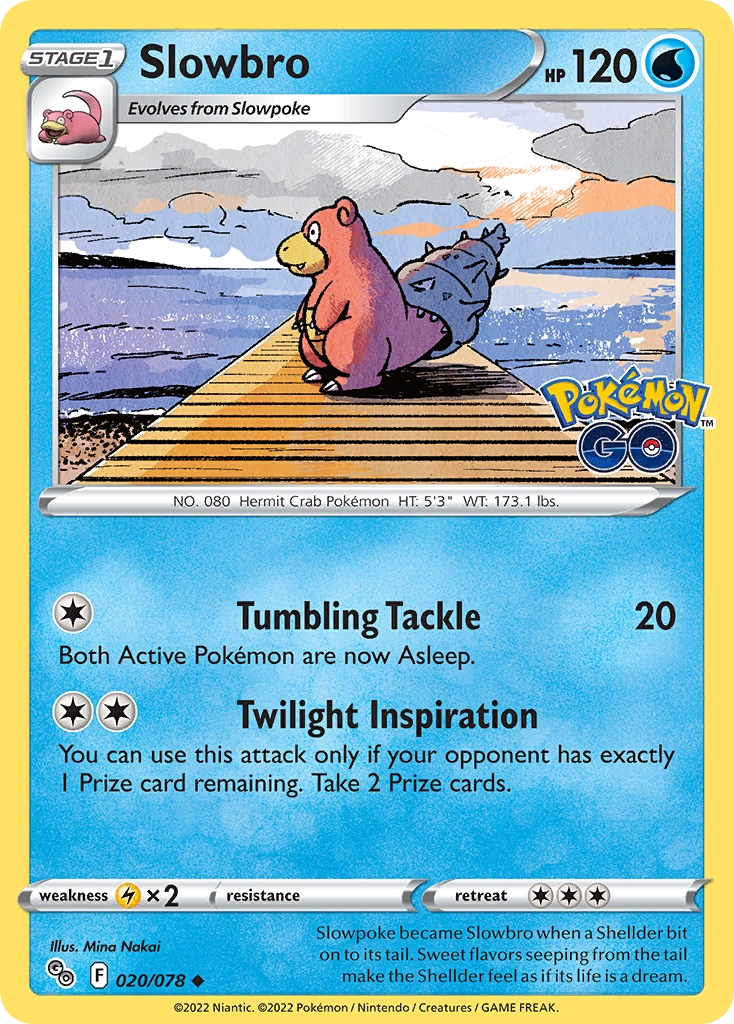 Slowbro — illustrated card