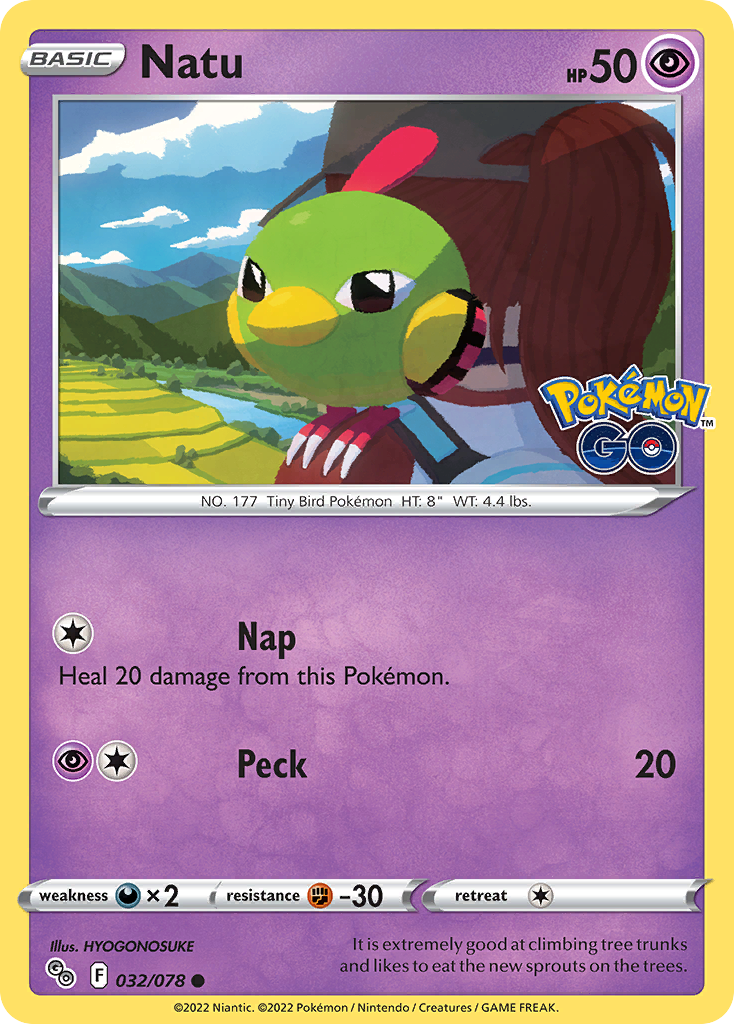 Natu — illustrated card