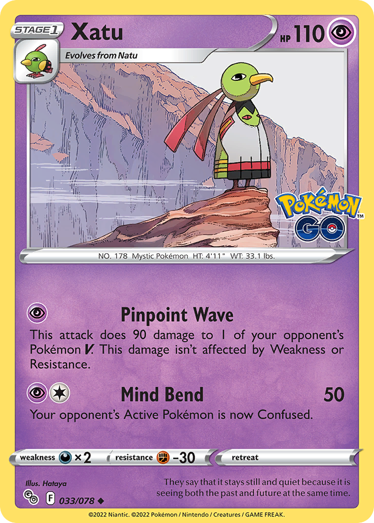 Xatu — illustrated card