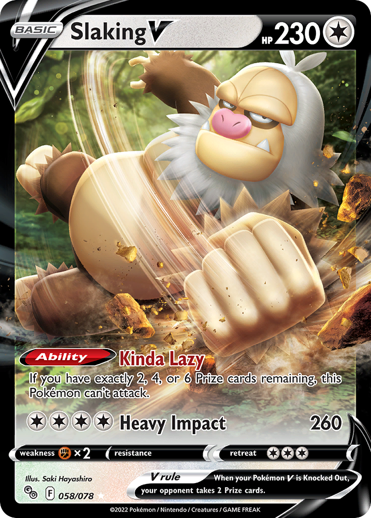 Slaking V — illustrated card