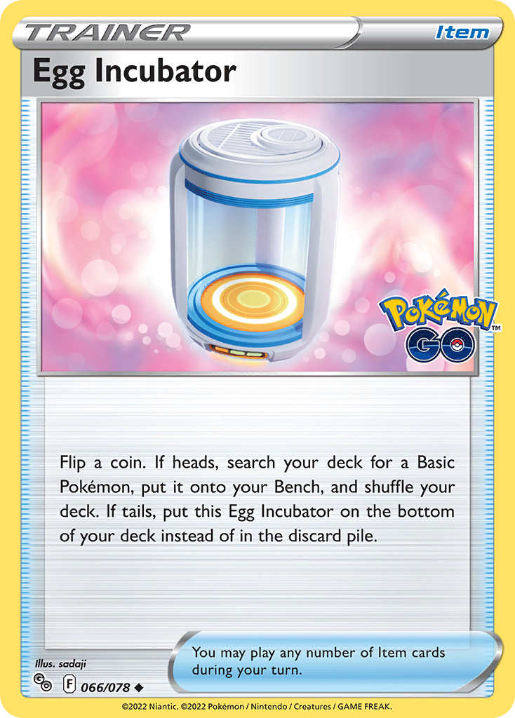 Egg Incubator — illustrated card