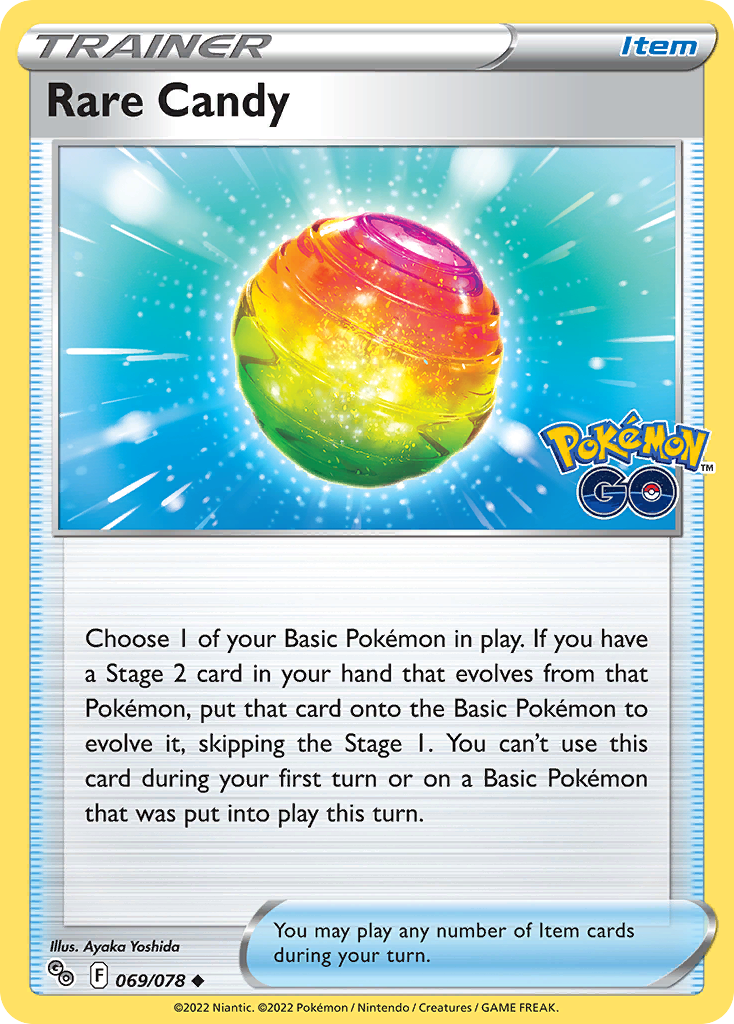 Rare Candy — illustrated card