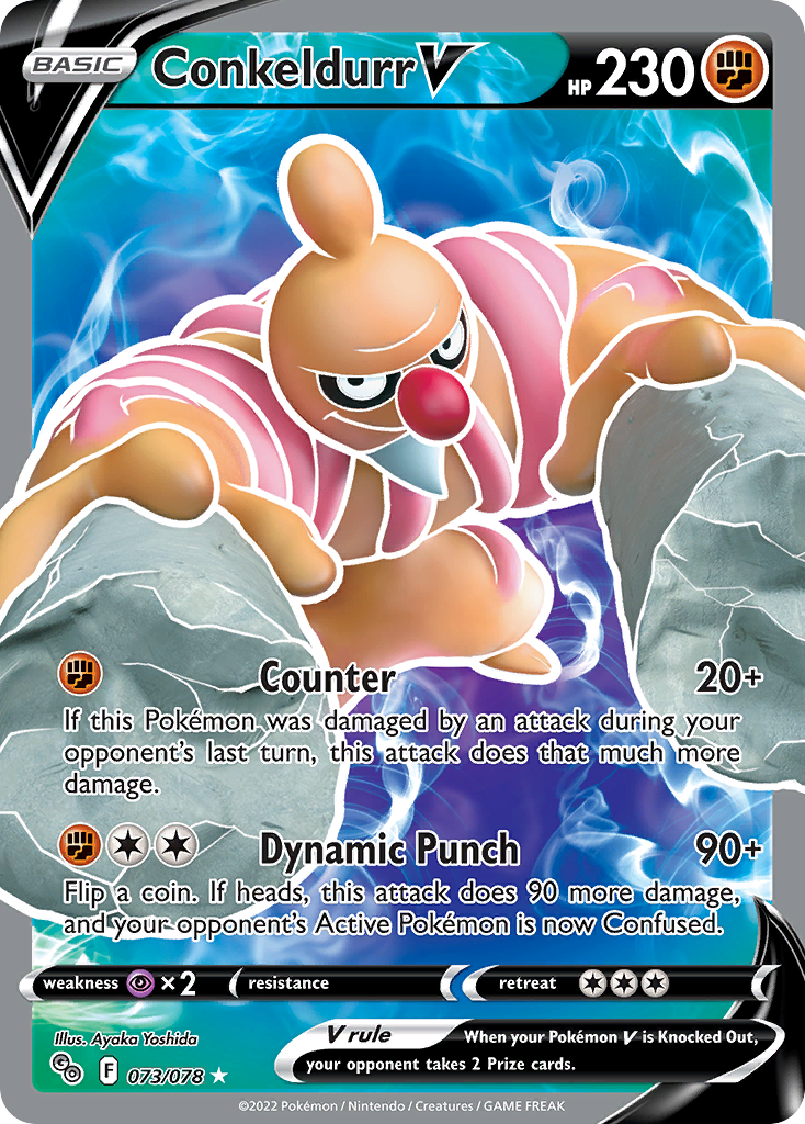 Conkeldurr V — illustrated card