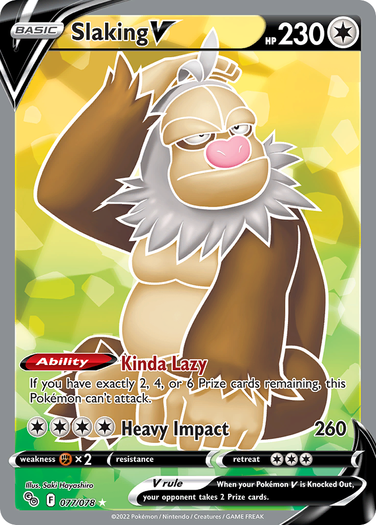 Slaking V — illustrated card