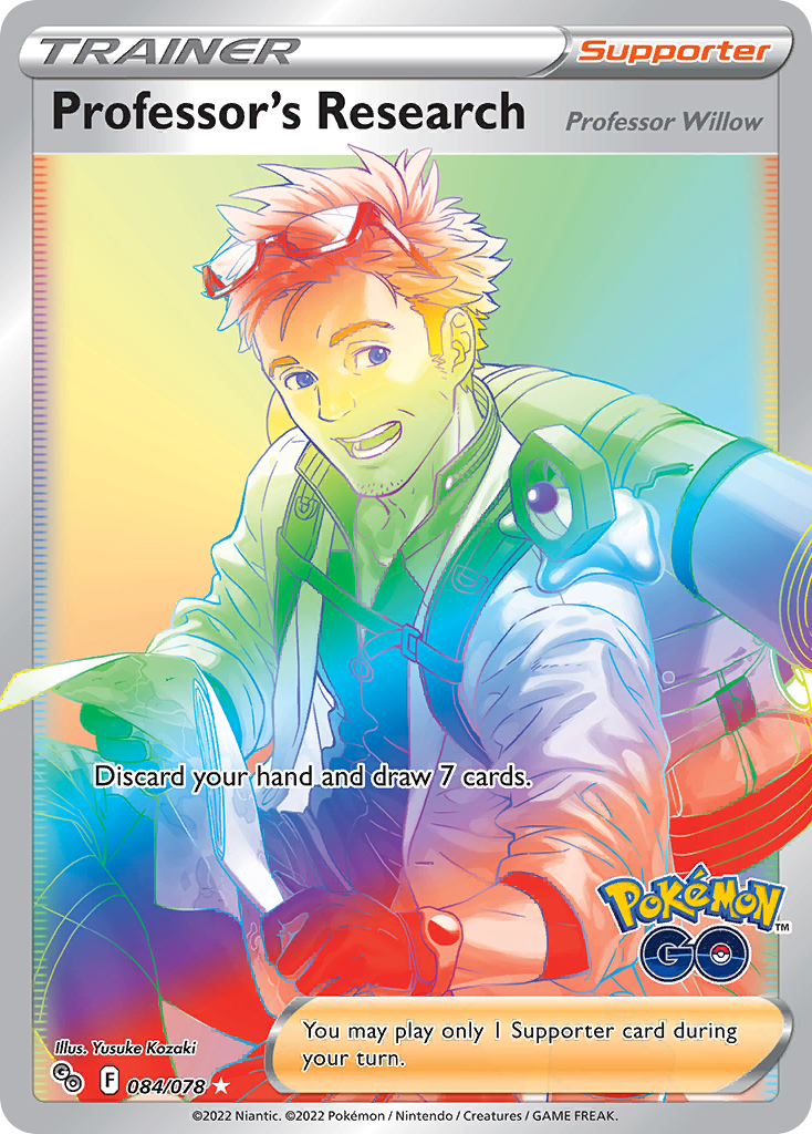 Professor's Research — illustrated card