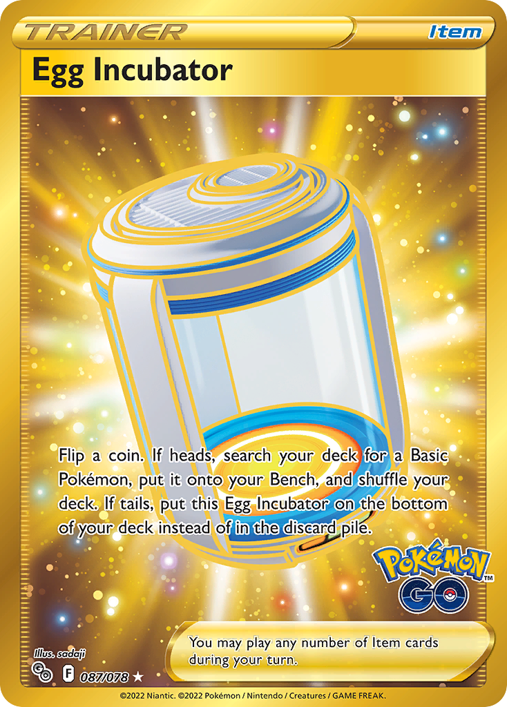 Egg Incubator — illustrated card