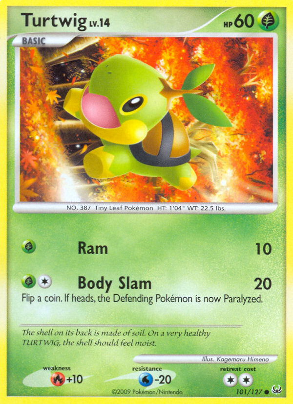 Turtwig — illustrated card