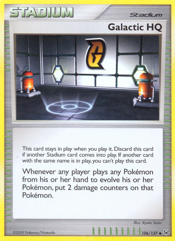 Galactic HQ — illustrated card