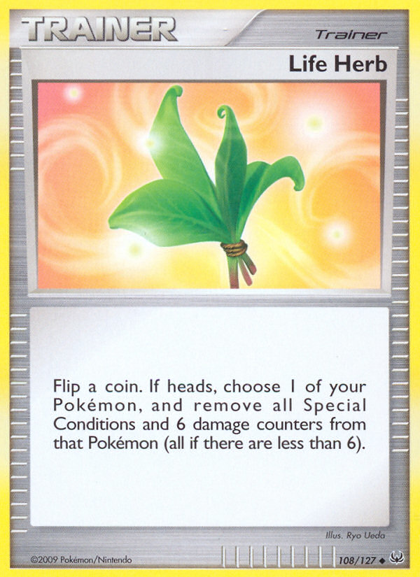 Life Herb — illustrated card