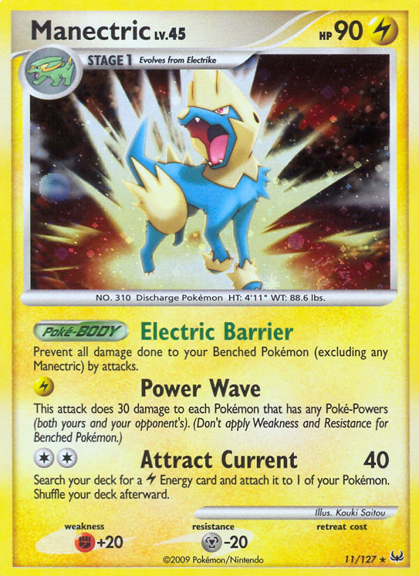 Manectric — illustrated card
