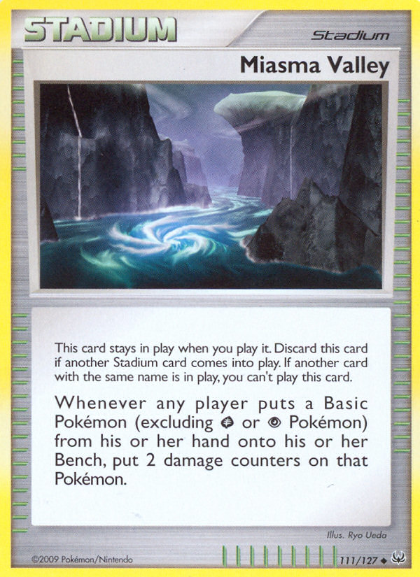 Miasma Valley — illustrated card