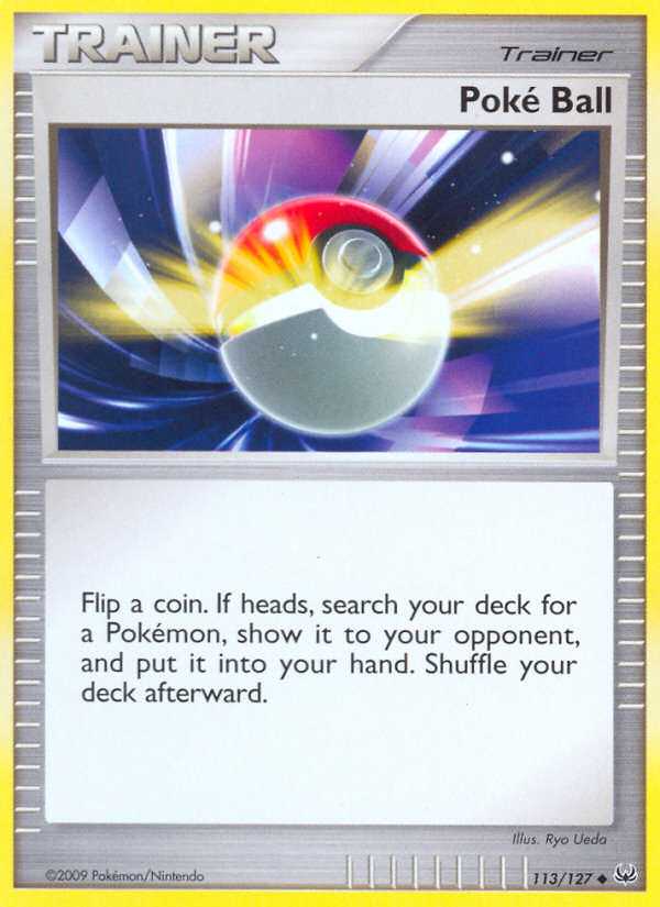 Poké Ball — illustrated card
