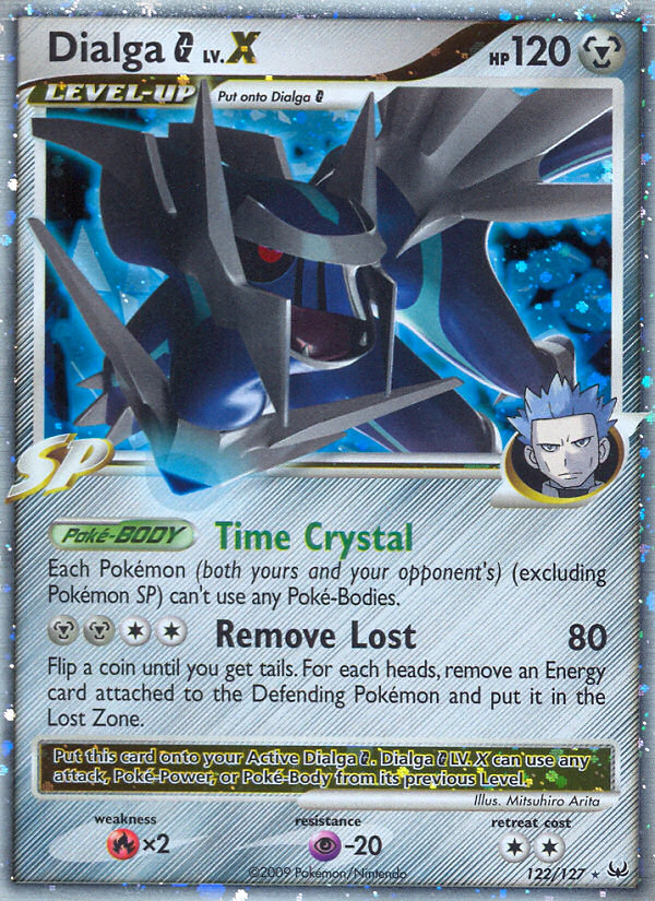 Dialga G LV.X — illustrated card