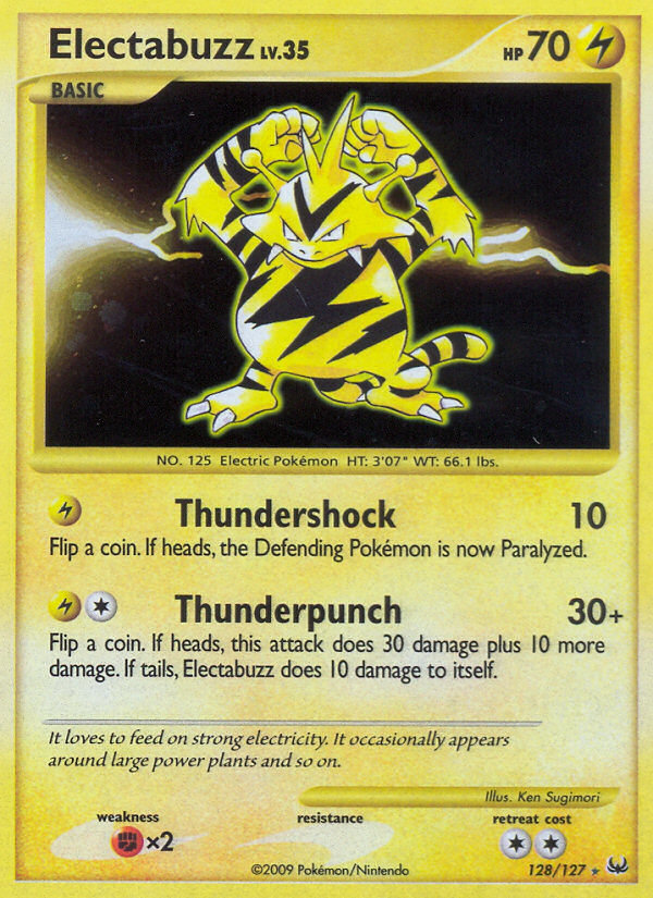 Electabuzz — illustrated card