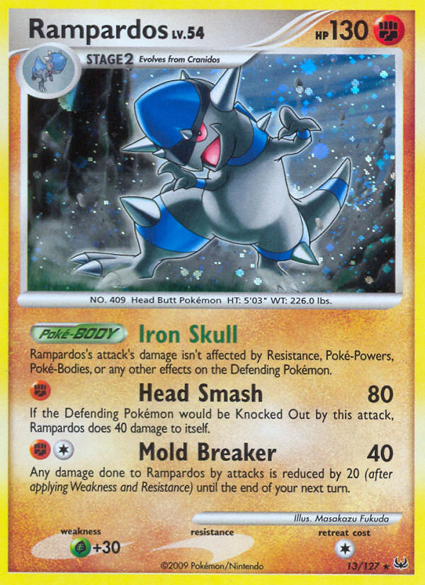 Rampardos — illustrated card