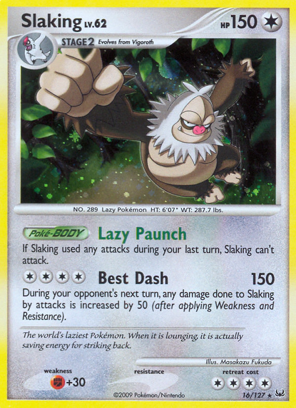 Slaking — illustrated card