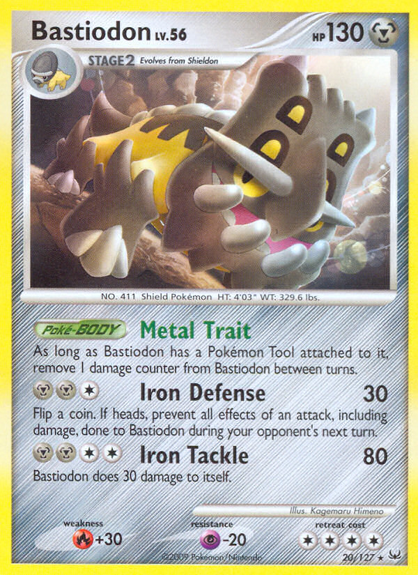 Bastiodon — illustrated card