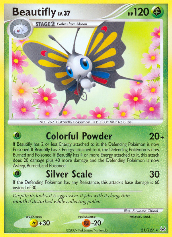 Beautifly — illustrated card
