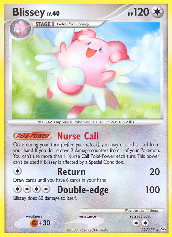Blissey — illustrated card