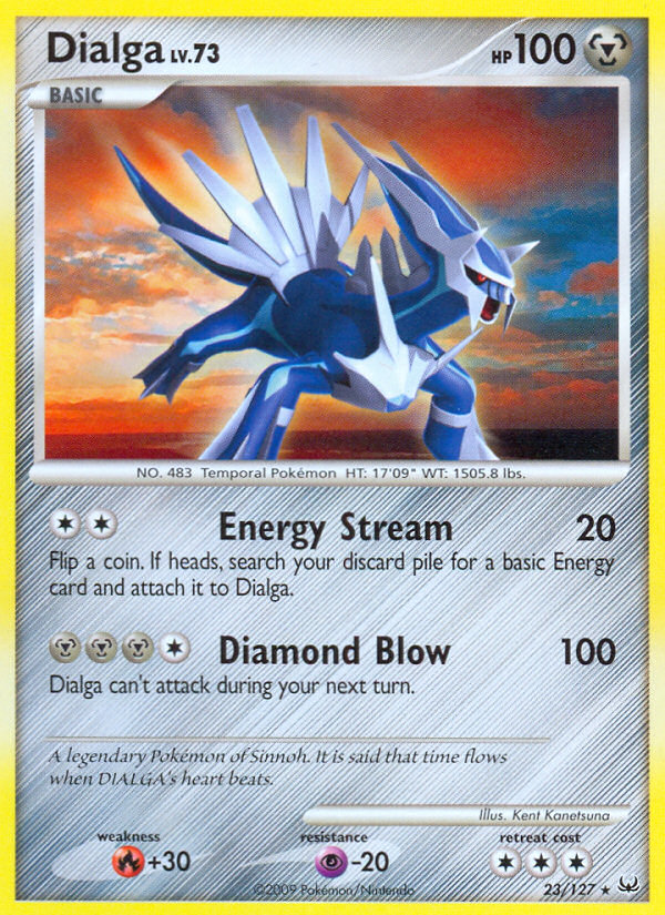 Dialga — illustrated card