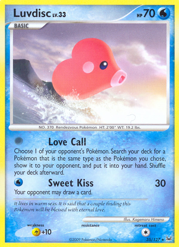 Luvdisc — illustrated card