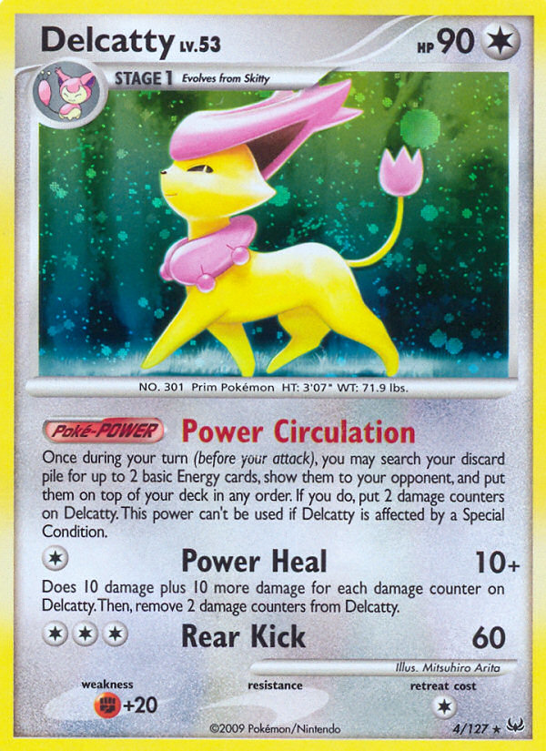 Delcatty — illustrated card