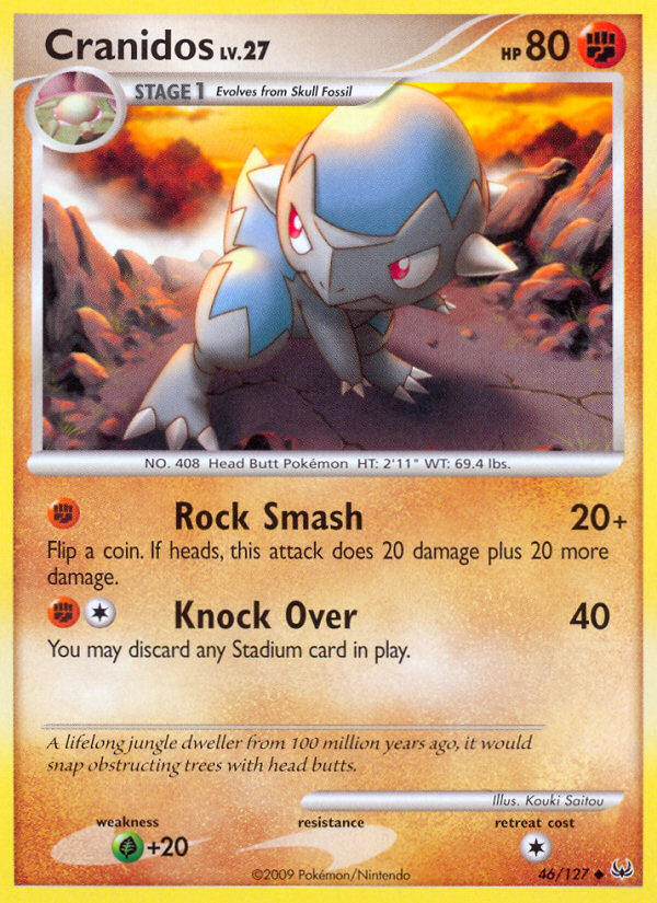 Cranidos — illustrated card