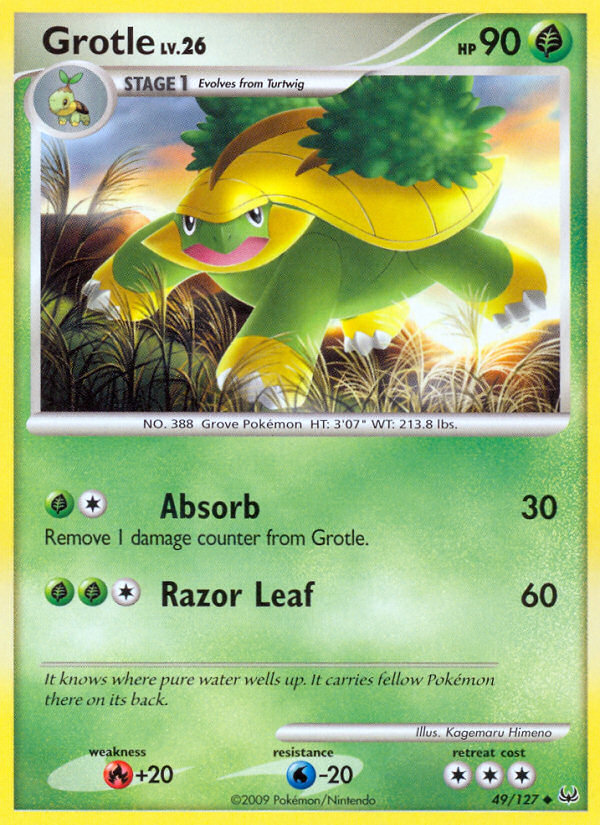 Grotle — illustrated card
