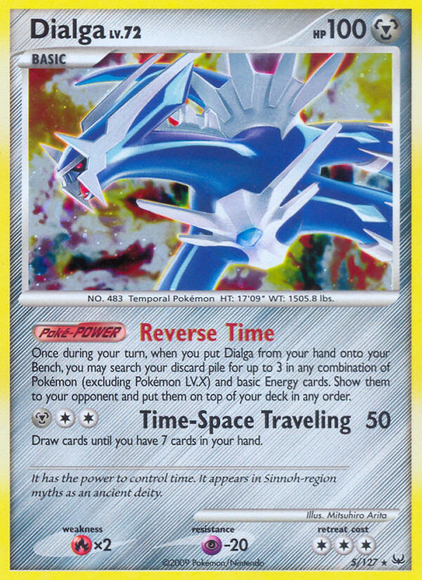 Dialga — illustrated card
