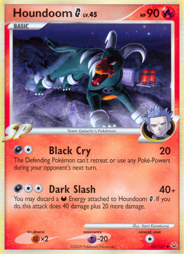 Houndoom G — illustrated card