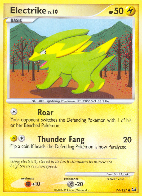 Electrike — illustrated card