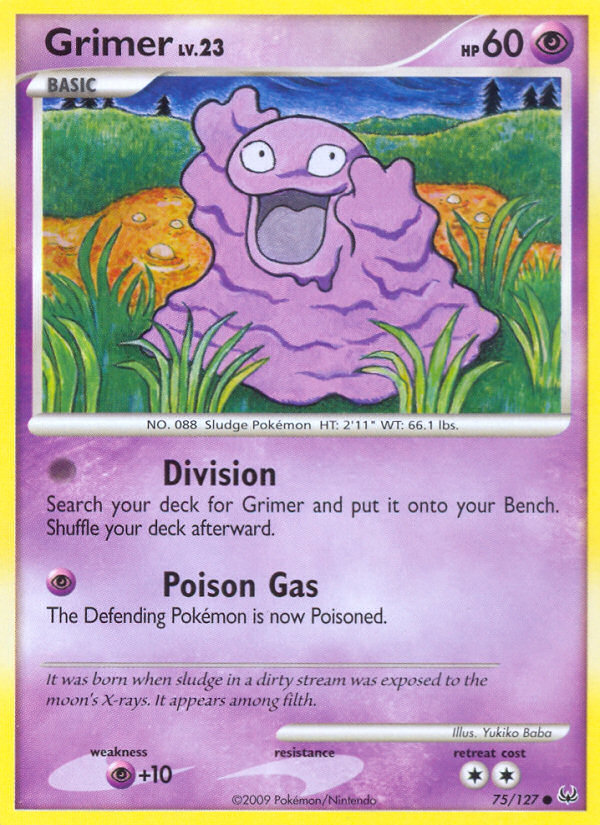 Grimer — illustrated card