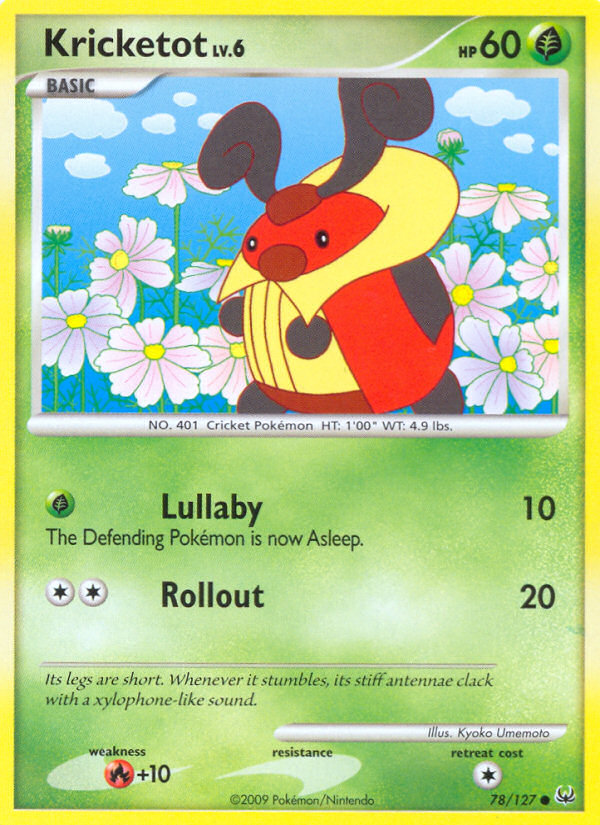 Kricketot — illustrated card