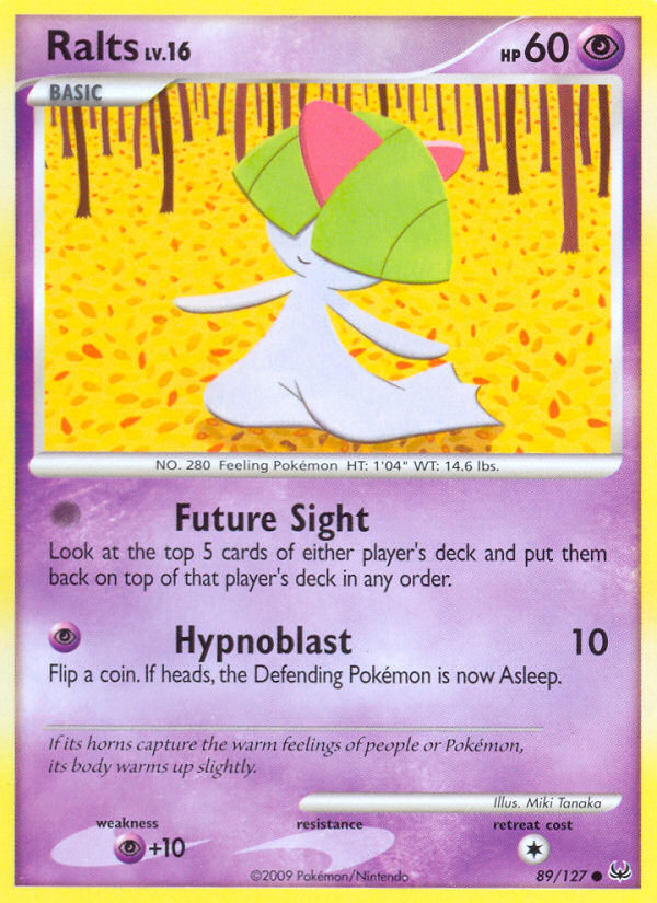 Ralts — illustrated card