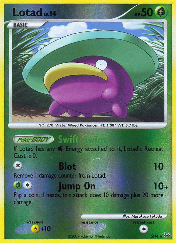 Lotad — illustrated card