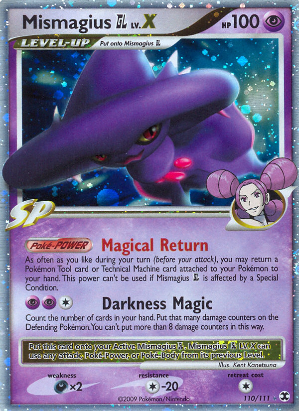 Mismagius GL LV.X — illustrated card