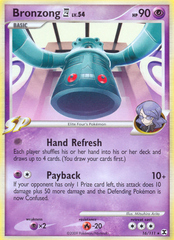 Bronzong E4 — illustrated card